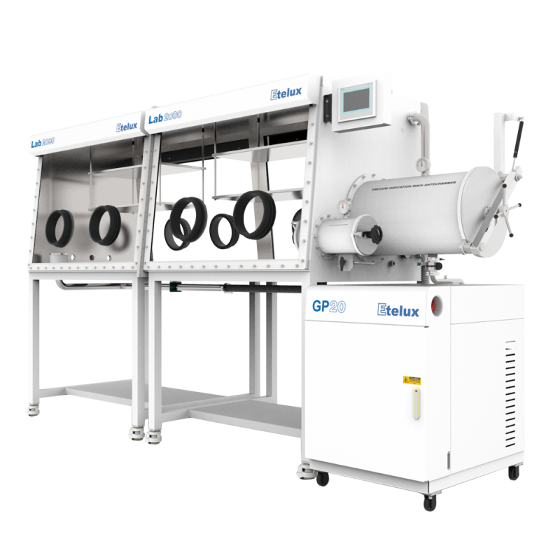 鄂州Lab2000-2400四工位分体式双面手套箱