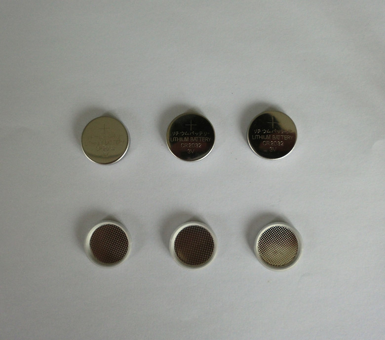 Button battery case